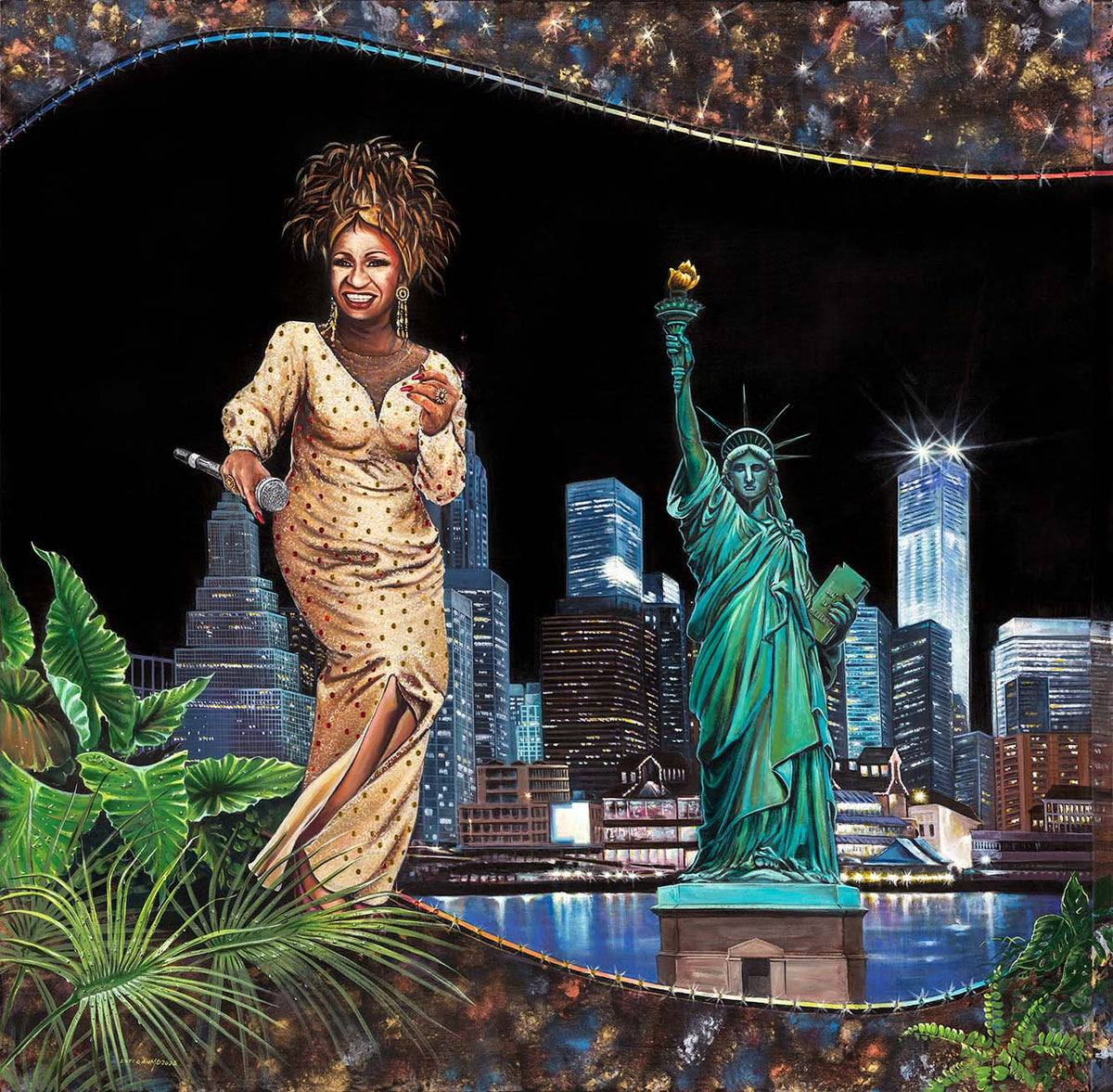 New York, a Stage of Triumph — Acrylic Art Edition