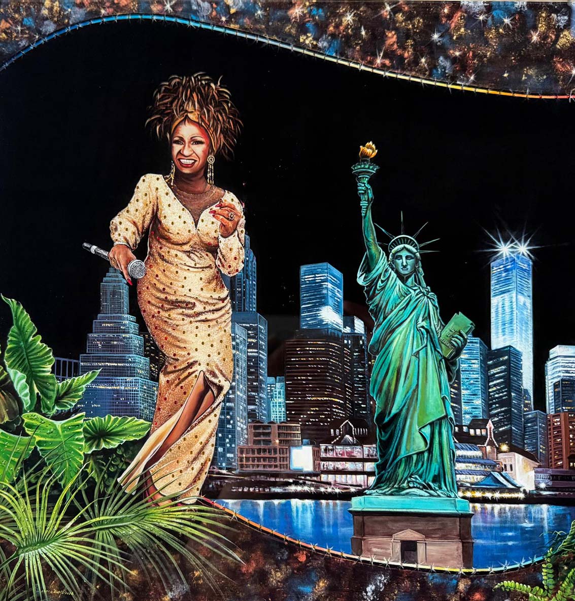 New York, a Stage of Triumph — Acrylic Art Edition