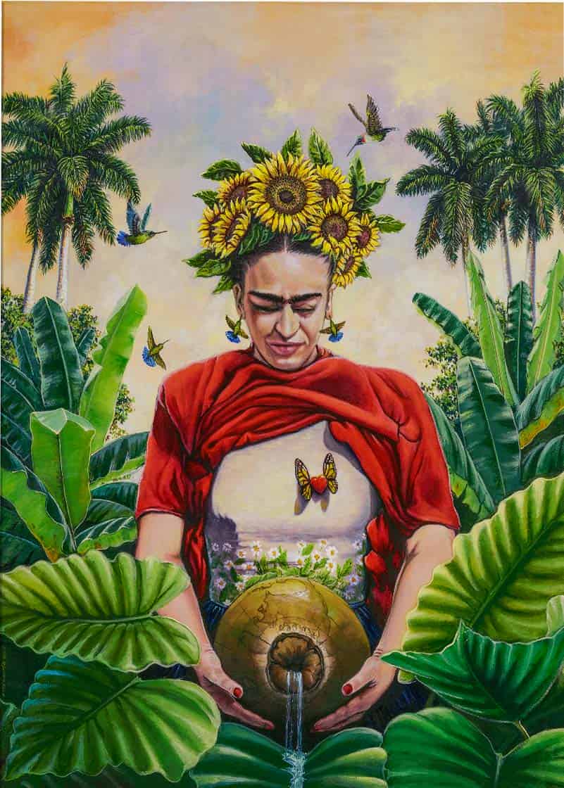 Frida fountain of tenderness