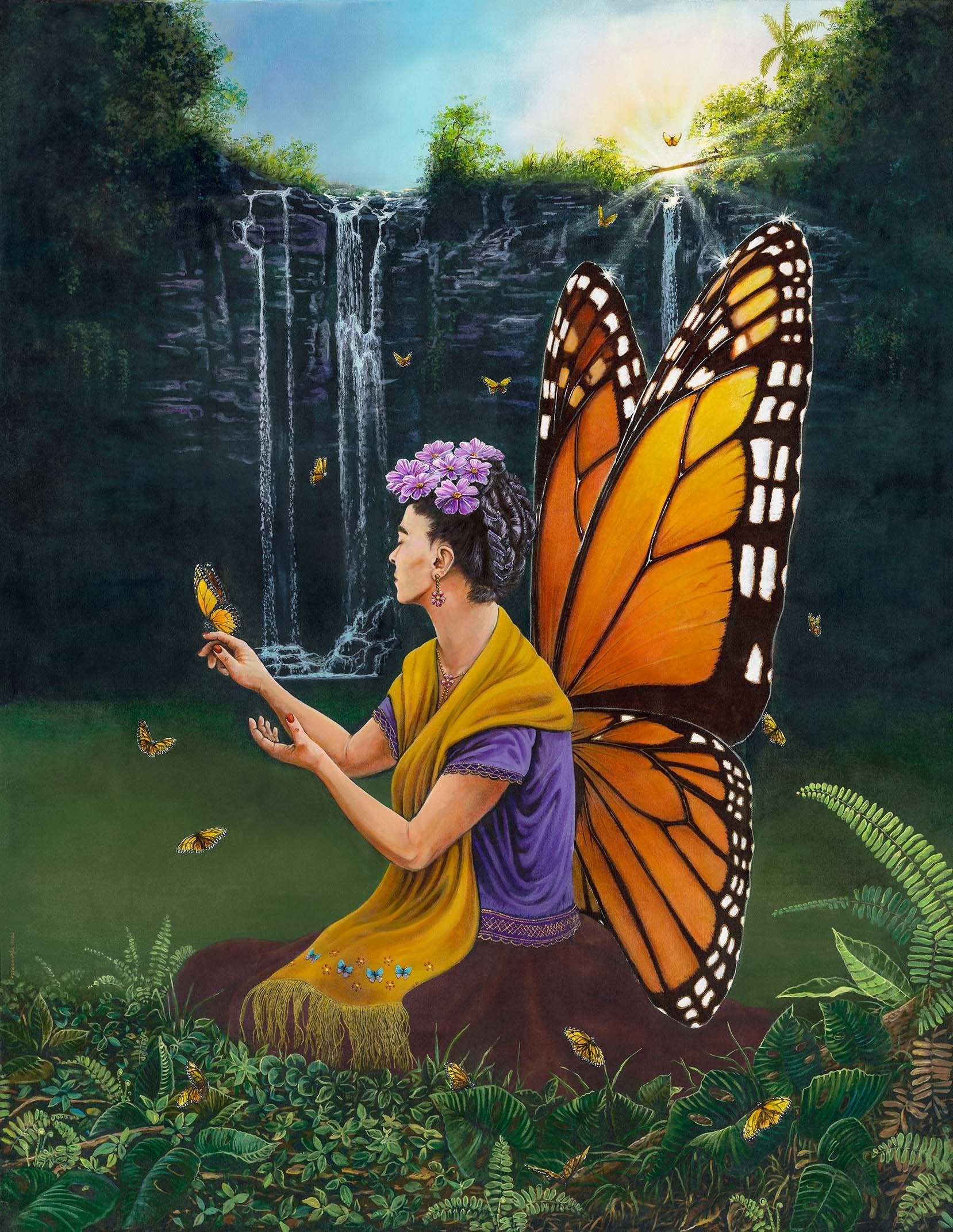 Frida the monarch