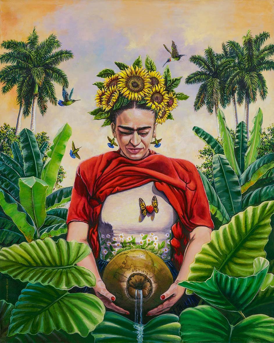 Frida fountain of tenderness