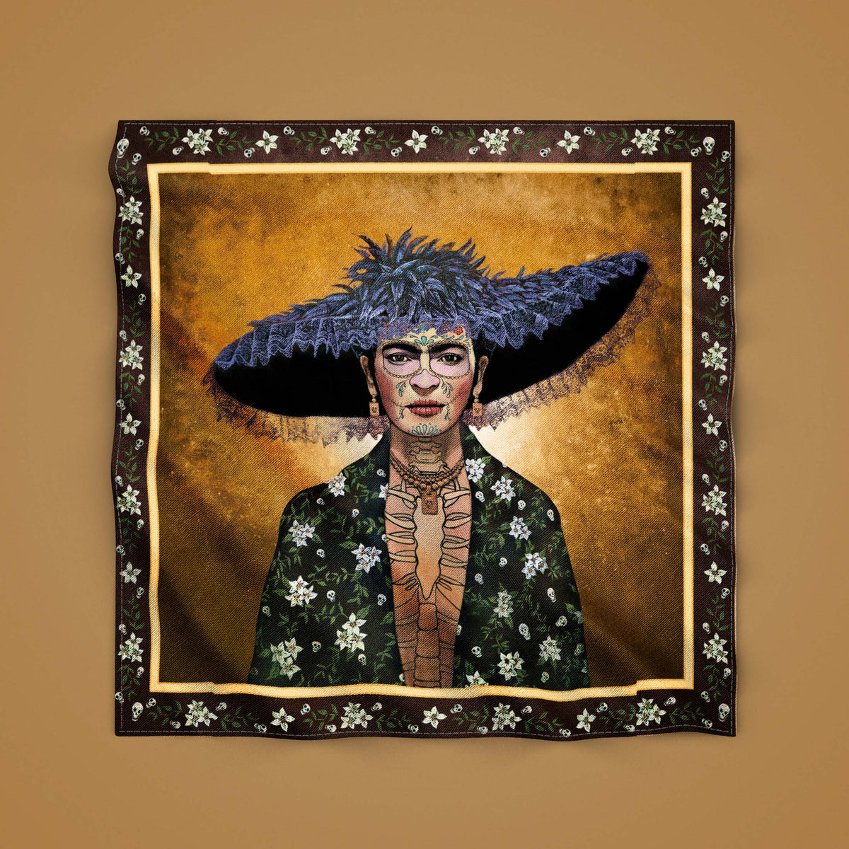 Frida, La Catrina — Art Scarf