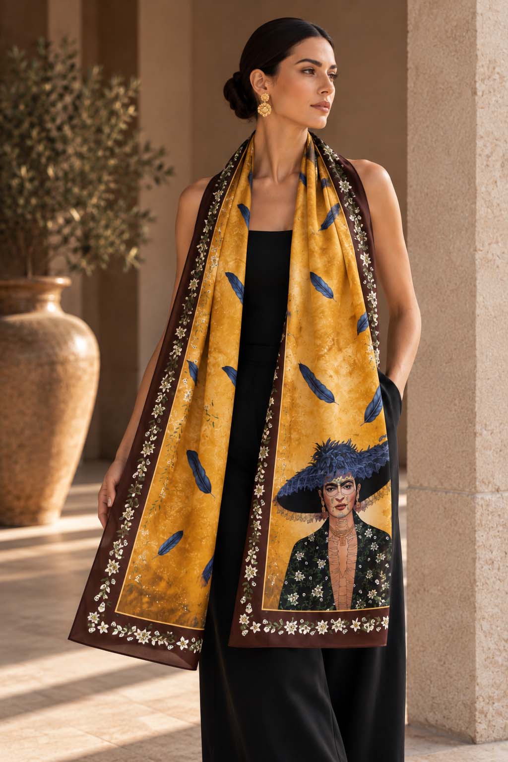 Frida — Art Shawl