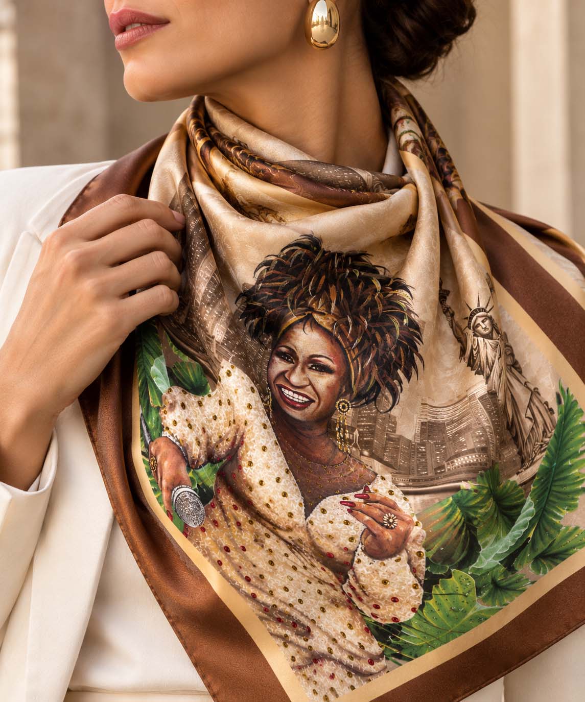 Celia Cruz — Art Scarf