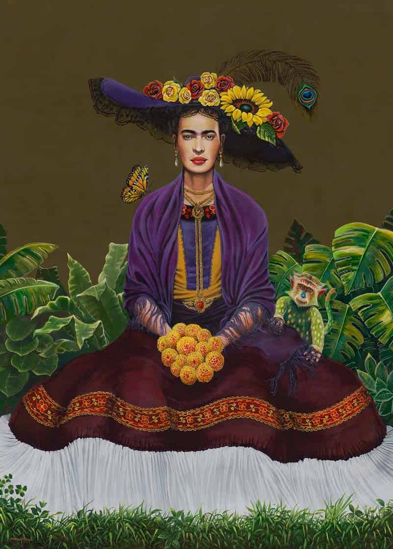 Frida solitary flower