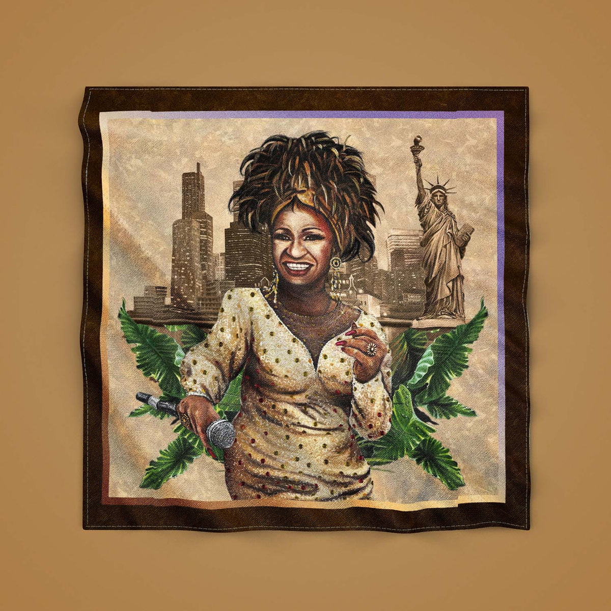 Celia Cruz — Art Scarf